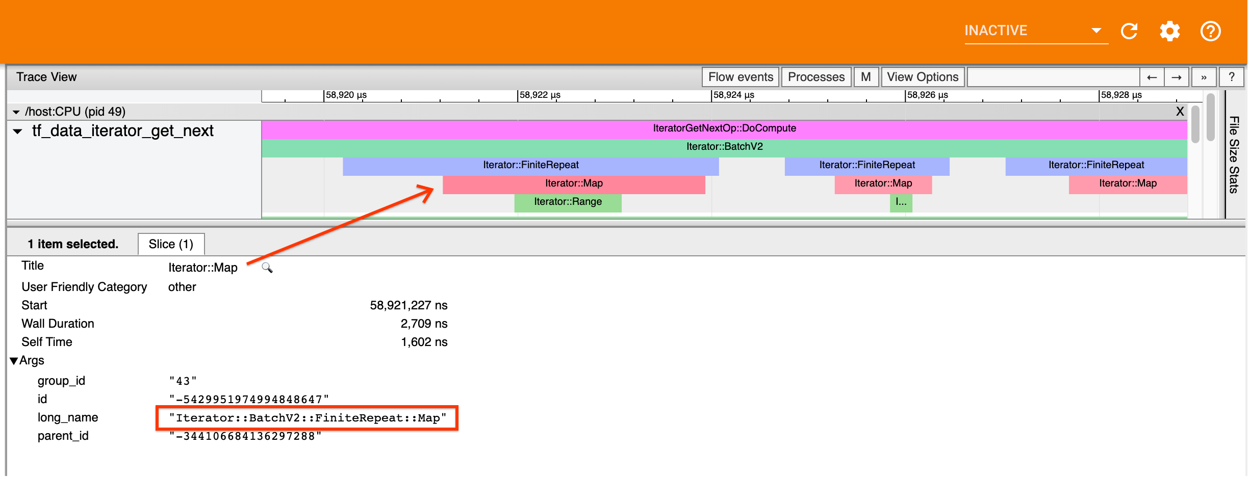 tf.data.Dataset.range(10).map(แลมบ์ดา x: x).ทำซ้ำ(2).แบทช์(5) image